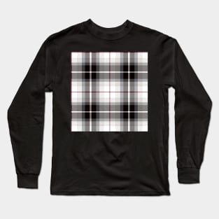 Plaid Design Long Sleeve T-Shirt